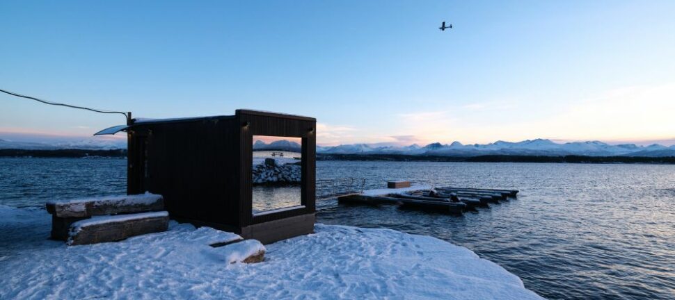 Badstue i molde  varme, velvære og utsikt mot romsdalsfjorden